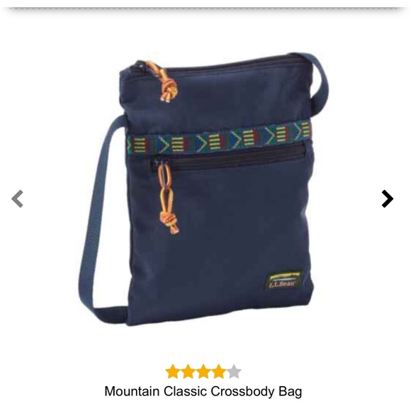 NWT LL Bean Mountain Classic Crossbody Bag - Picture 3 of 3